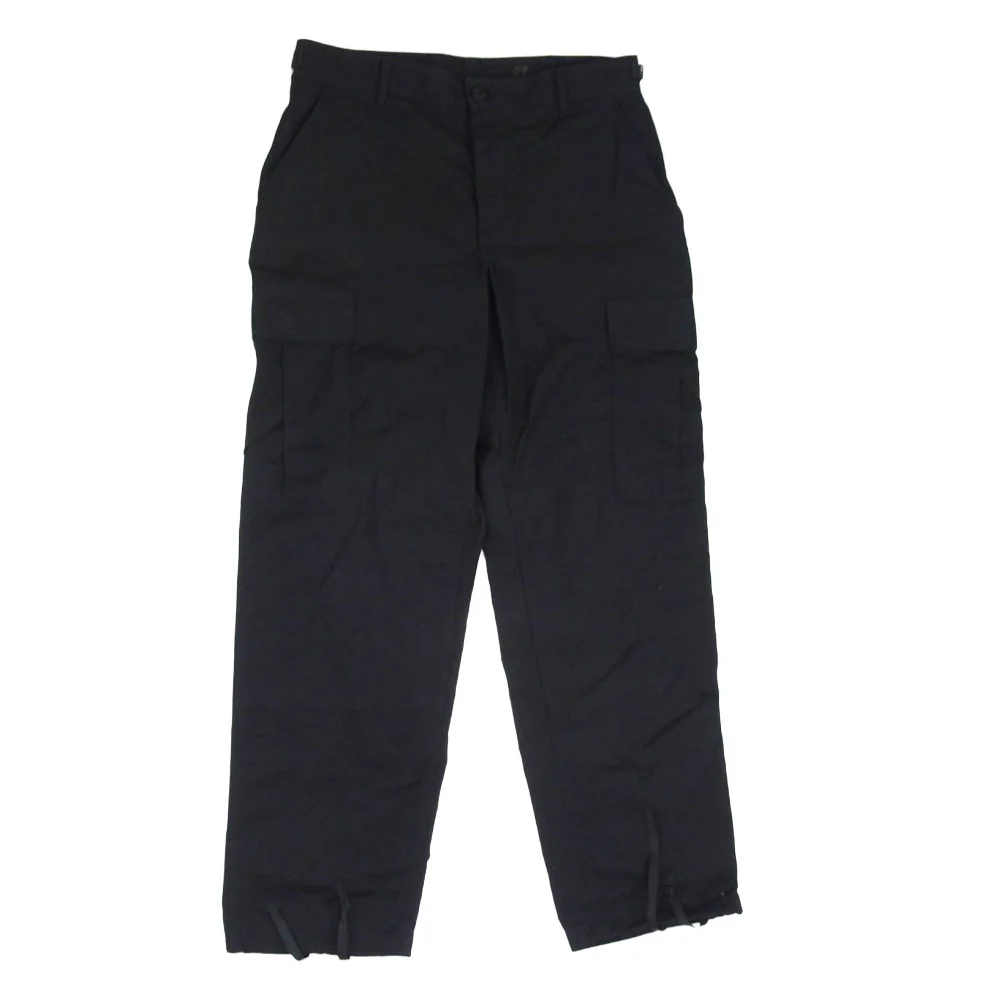 米軍 SP0100-97-D-CB10 90s U.S.ARMY 米軍 BDU PANTS BLACK357 SMALL SHORT トラウザー カーゴパンツ ブラック系 S【中古】