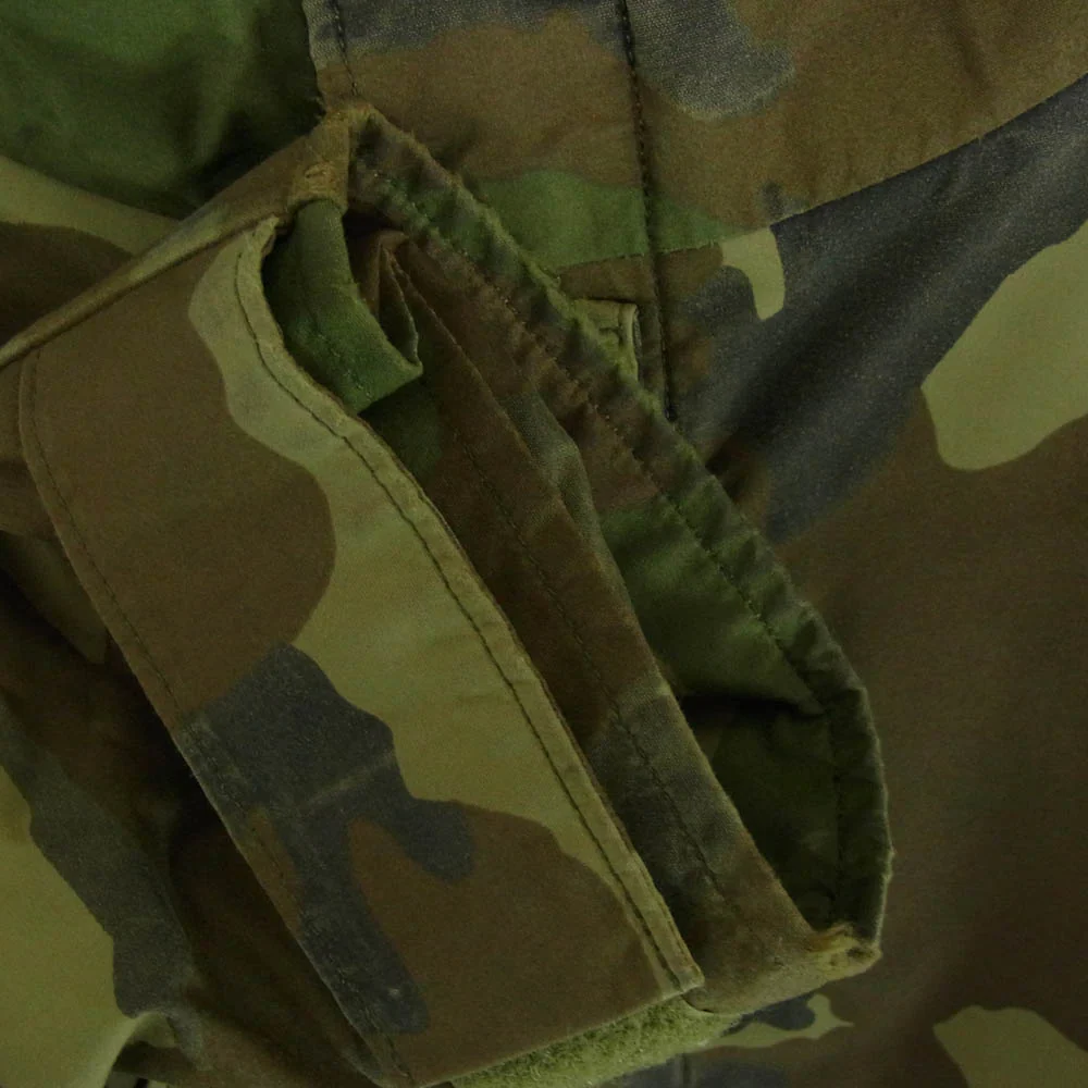 米軍 DLA100-87-C-0600 80s U.S.ARMY 米軍 ECWCS 1st Gen 初期型 GORE-TEX PARKA ゴアテックス パーカー MEDIUM X-SHORT ジャケット カーキ系 M【中古】 - Image 4