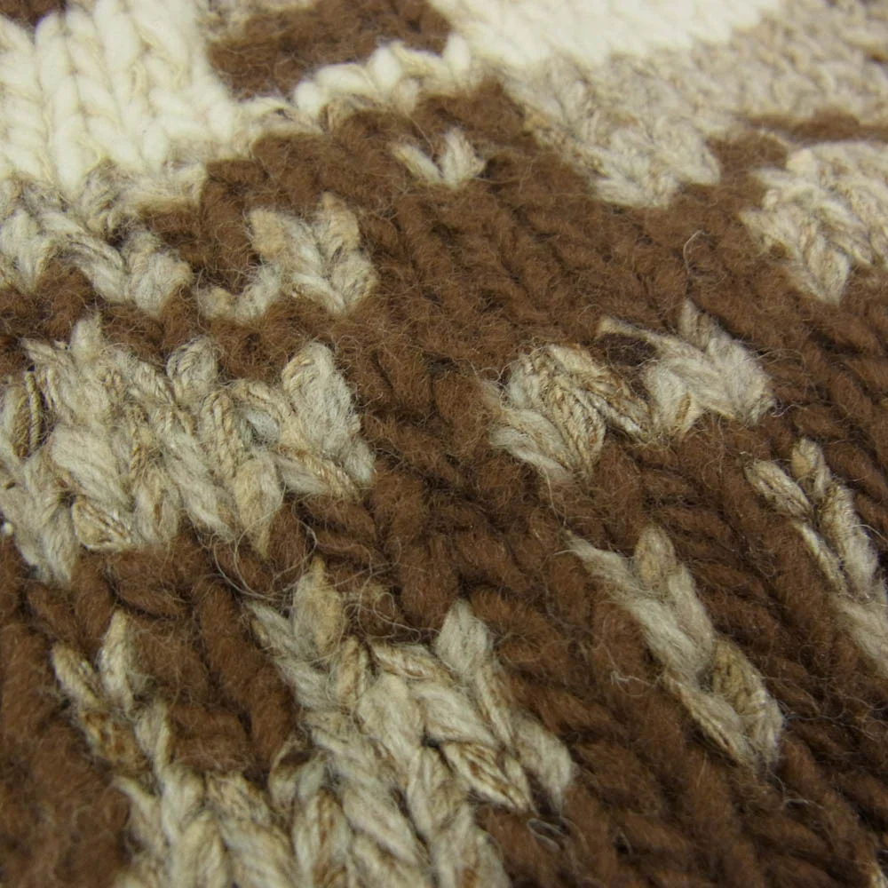 RRL ダブルアールエル Native Knit Cap ネイティブ ニット キャップ ブラウン系【中古】 - Image 4