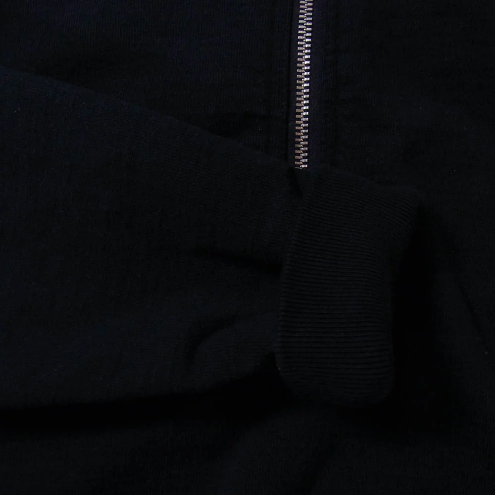 Ron Herman ロンハーマン 24AW 4020900032 ハーフジップ スウェット トレーナー ブラック系 S【中古】 - Image 4
