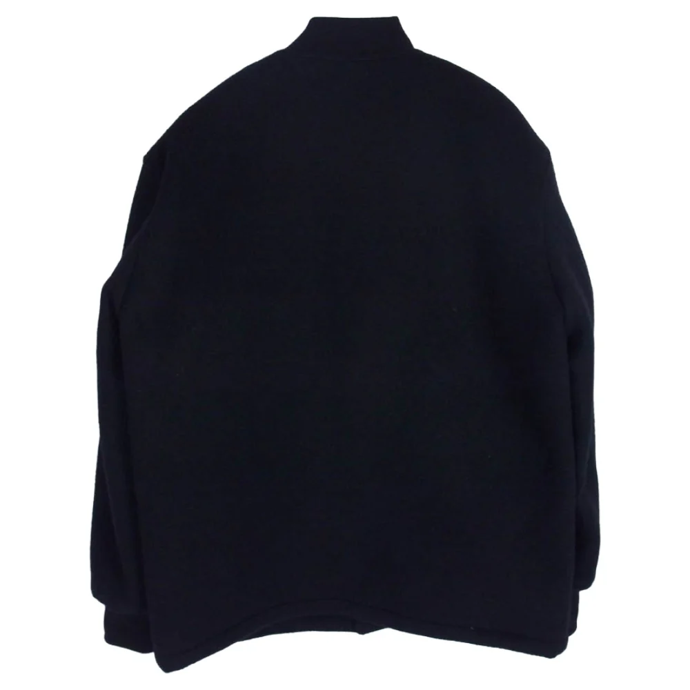 Ron Herman ロンハーマン 3420400113 Varsity Jacket バーシティ ジャケット ウール スタジャン ブラック系 S【中古】 - Image 2