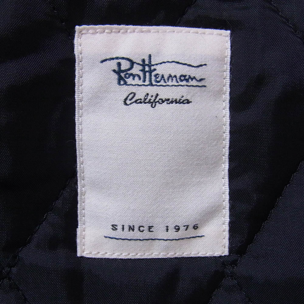 Ron Herman ロンハーマン 3420400113 Varsity Jacket バーシティ ジャケット ウール スタジャン ブラック系 S【中古】 - Image 5