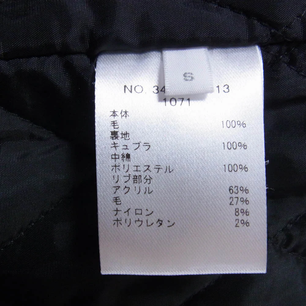 Ron Herman ロンハーマン 3420400113 Varsity Jacket バーシティ ジャケット ウール スタジャン ブラック系 S【中古】 - Image 6