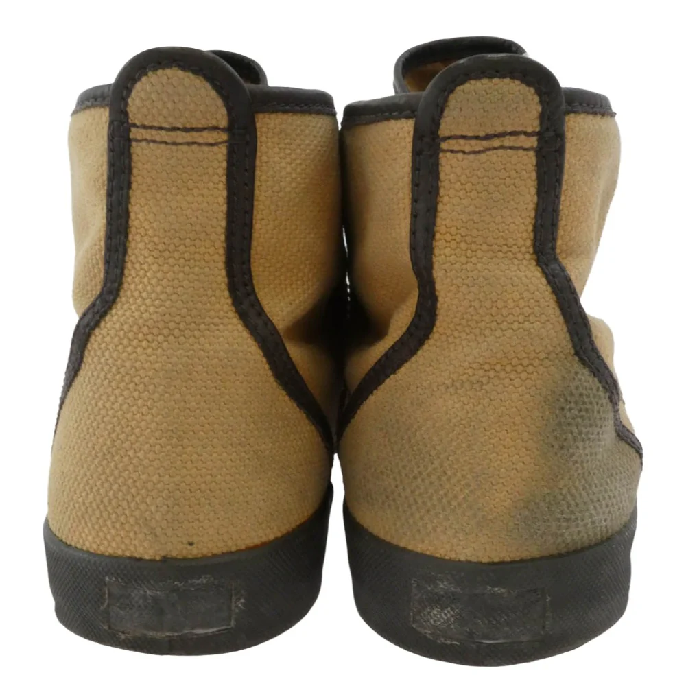 VISVIM ビズビム ハイカット キャンバス スニーカー ベージュ系 US10【中古】 - Image 3