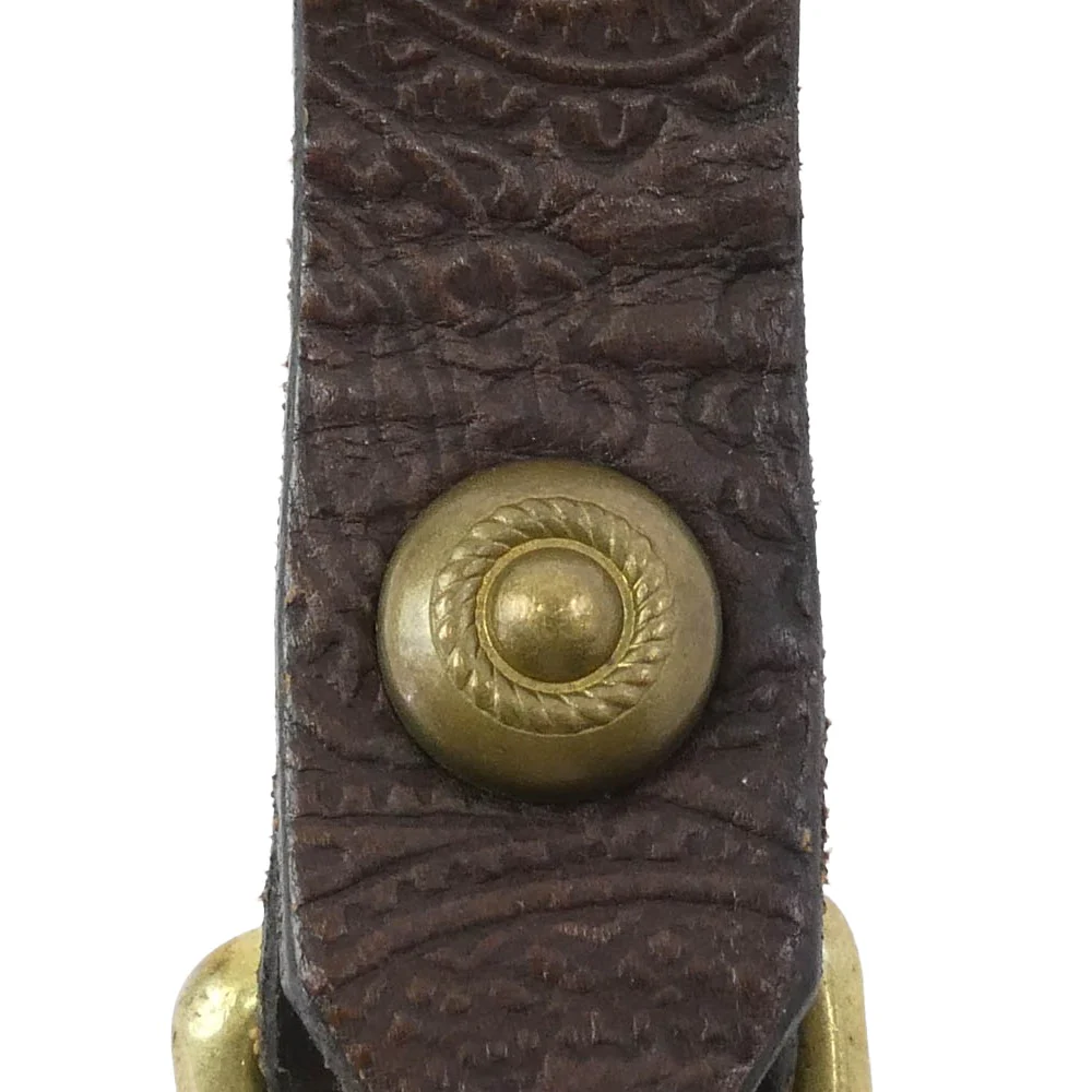 RADIALL ラディアル レザー ベルトループ キーホルダー ブラウン系 ゴールド系【中古】 - Image 5