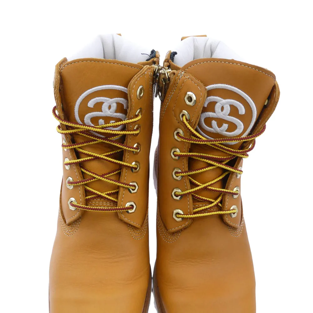 STUSSY ステューシー 6inch 6インチ プレミアム ブーツ マスタード系 26cm【中古】 - Image 5
