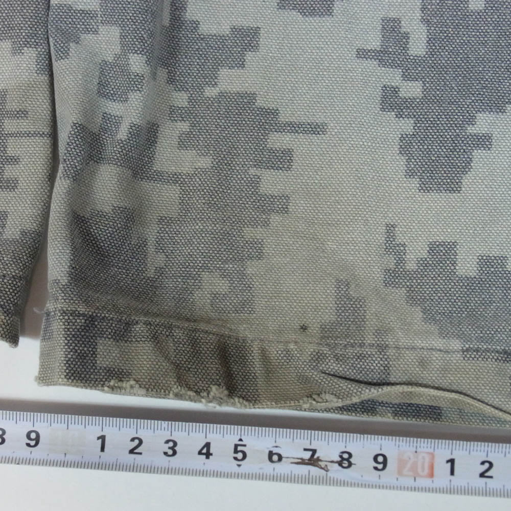 STUSSY ステューシー 90s STUSSY OUTDOOR デジタルカモ カーゴ ミリタリー パンツ グレー系 32【中古】 - Image 7