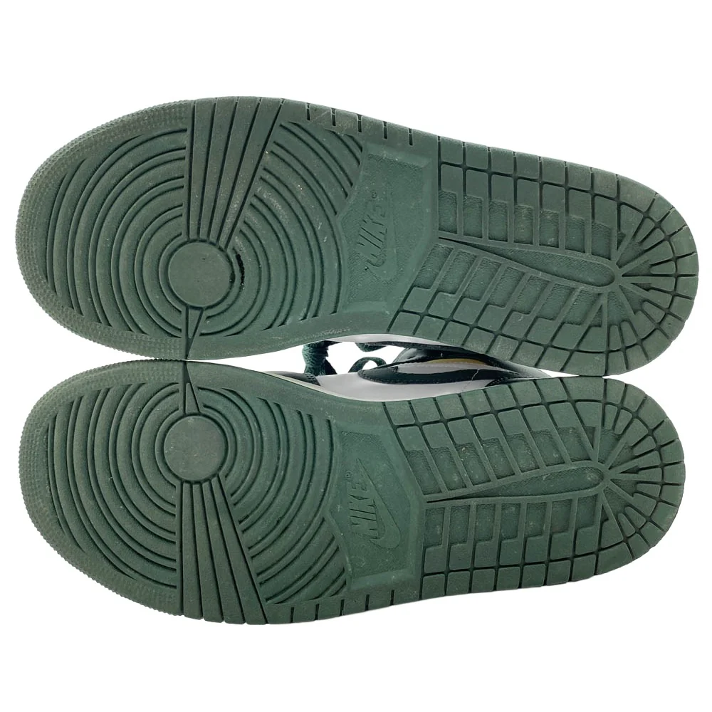 NIKE ナイキ 554724-371 Air Jordan 1 Mid Seattle Supersonics エアジョーダン1 ミッド シアトル スーパーソニックス ミドルカット スニーカー グリーン系 ホワイト系 27.5cm【中古】 - Image 6