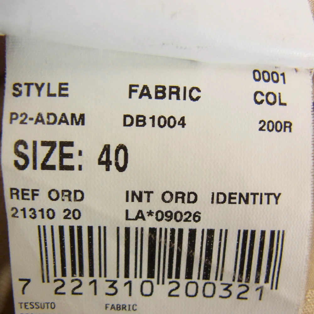 LARDINI ラルディーニ ブートニエール ダブルブレスト ピークドラペル テーラード ジャケット ベージュ系 40【中古】 - Image 8