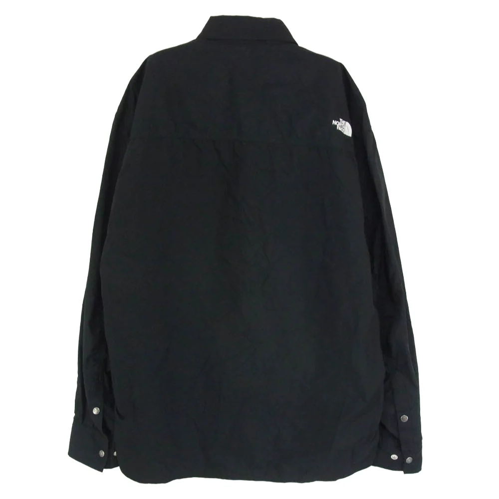 THE NORTH FACE ノースフェイス NR11961 L/S NUPTSE SHIRT ヌプシ シャツ 長袖 撥水 UVカット ブラック系 XL【中古】 - Image 2