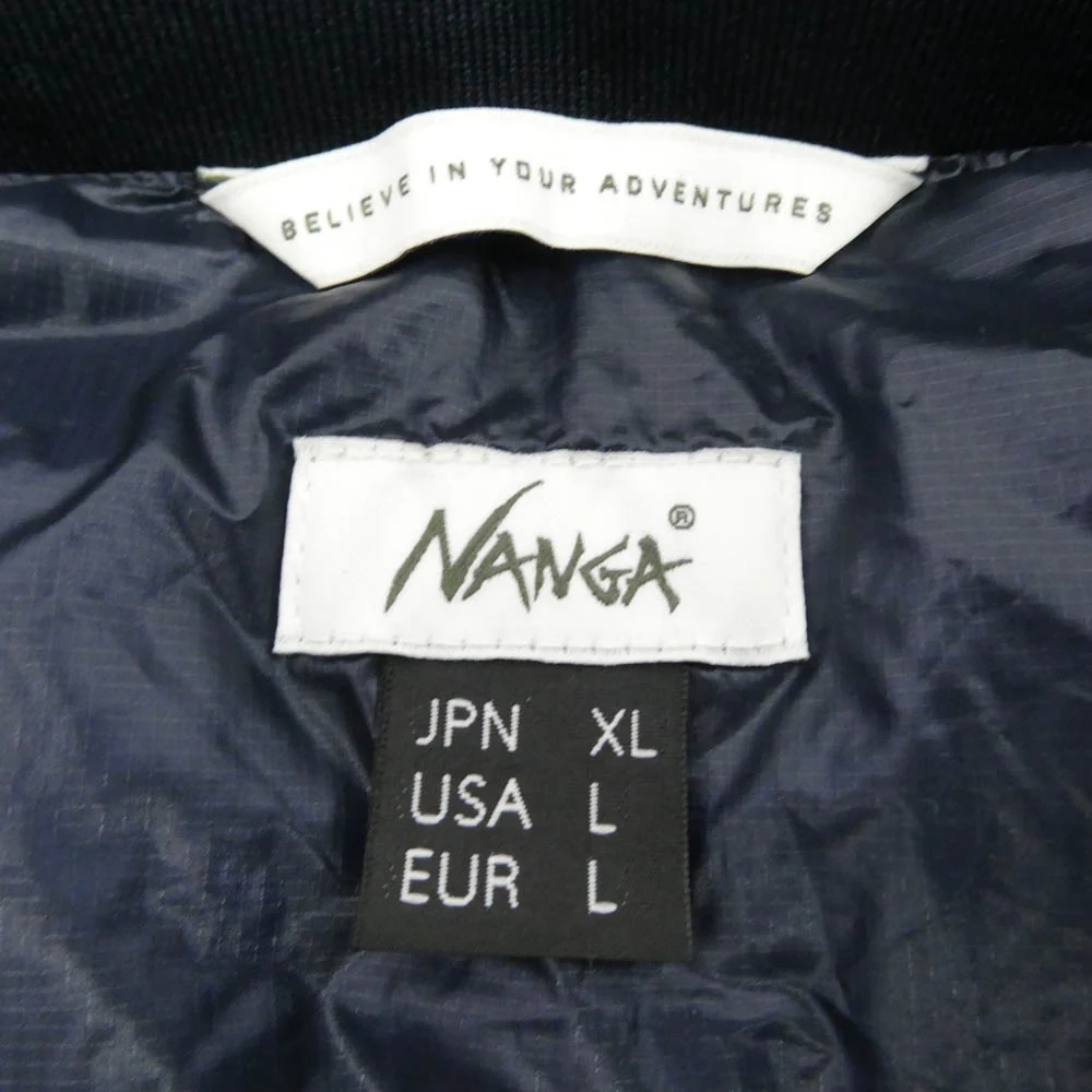 NANGA ãã³ã¬ ND2241-1A305 MOUNTAIN LODGE DOWN JACKET 860ãã£ã«ãã¯ãŒ ããŠã³ãã³ ãããž ããŠã³ ãžã£ã±ãã ããŒãªãã·ã¥ã°ãŒã¹ããŠã³ ãã€ã㌠ãã€ããŒç³» XLãæ°å€åããæªäœ¿çšããäžå€ã - Image 5
