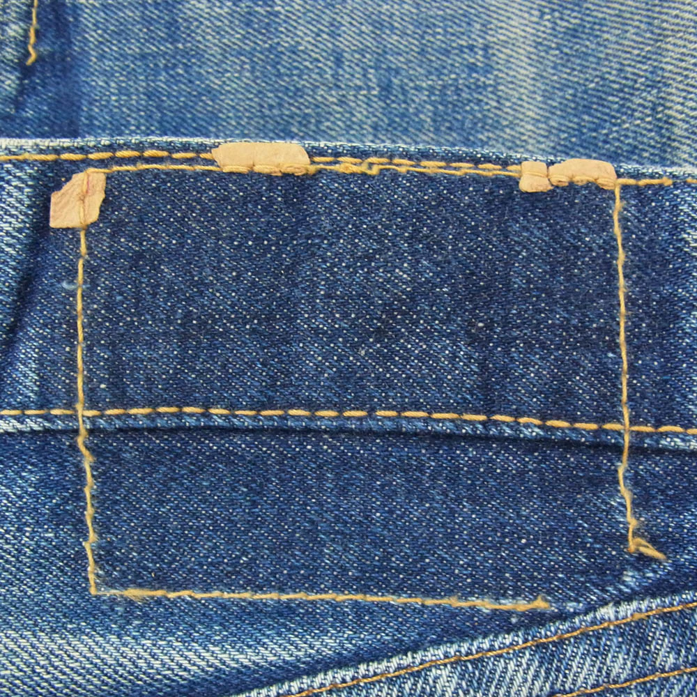 Levi's リーバイス 60s 70s 505 BIG E ボタン裏刻印8 TALON ZIP デニム パンツ インディゴブルー系 サイズ表記無【中古】 - Image 4
