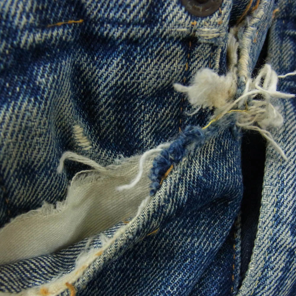 Levi's リーバイス 60s 70s 505 BIG E ボタン裏刻印8 TALON ZIP デニム パンツ インディゴブルー系 サイズ表記無【中古】 - Image 6