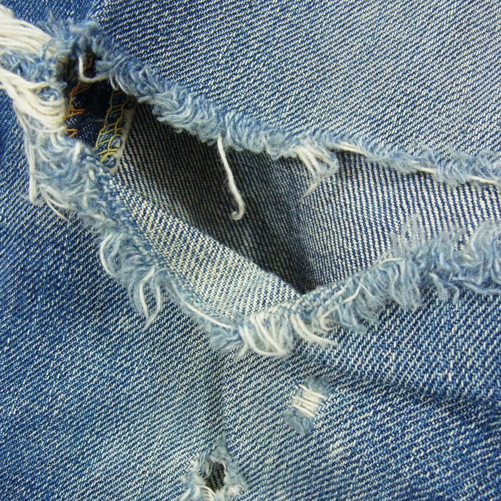 Levi's リーバイス 60s 70s 505 BIG E ボタン裏刻印8 TALON ZIP デニム パンツ インディゴブルー系 サイズ表記無【中古】 - Image 7