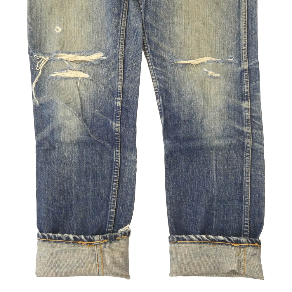 Levi's リーバイス ヴィンテージ 60s 606 BIGE オレンジタブ トップボタン裏刻印8 42TALON デニムパンツ インディゴブルー系 サイズ表記なし【中古】 - Image 3