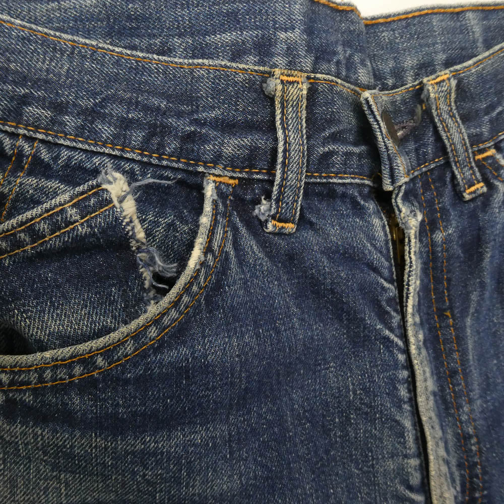 Levi's リーバイス ヴィンテージ 60s 606 BIGE オレンジタブ トップボタン裏刻印8 42TALON デニムパンツ インディゴブルー系 サイズ表記なし【中古】 - Image 8