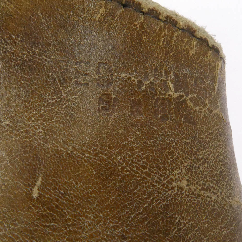RED WING レッドウィング 70s~80s プリント羽根タグ Pecos Boots ペコスブーツ ブラウン系 25.5cm【中古】 - Image 8