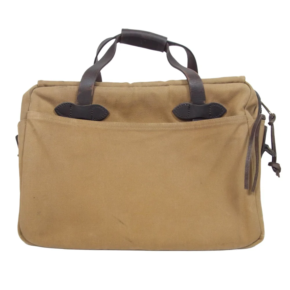 FILSON フィルソン COMPUTER BAG コンピューター ビジネス バック ベージュ系【中古】 - Image 2