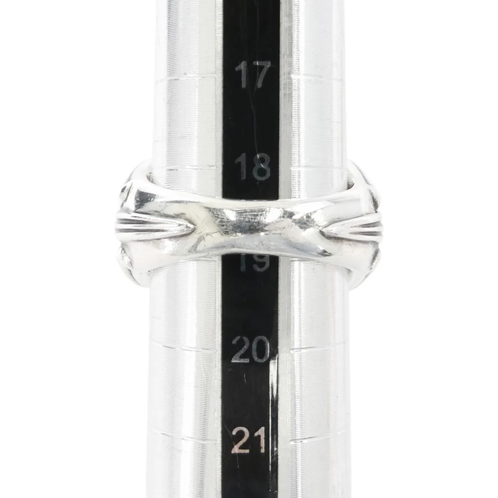 CHROME HEARTS クロムハーツ(原本無) K&T リング シルバー系 JP19号【中古】 - Image 7