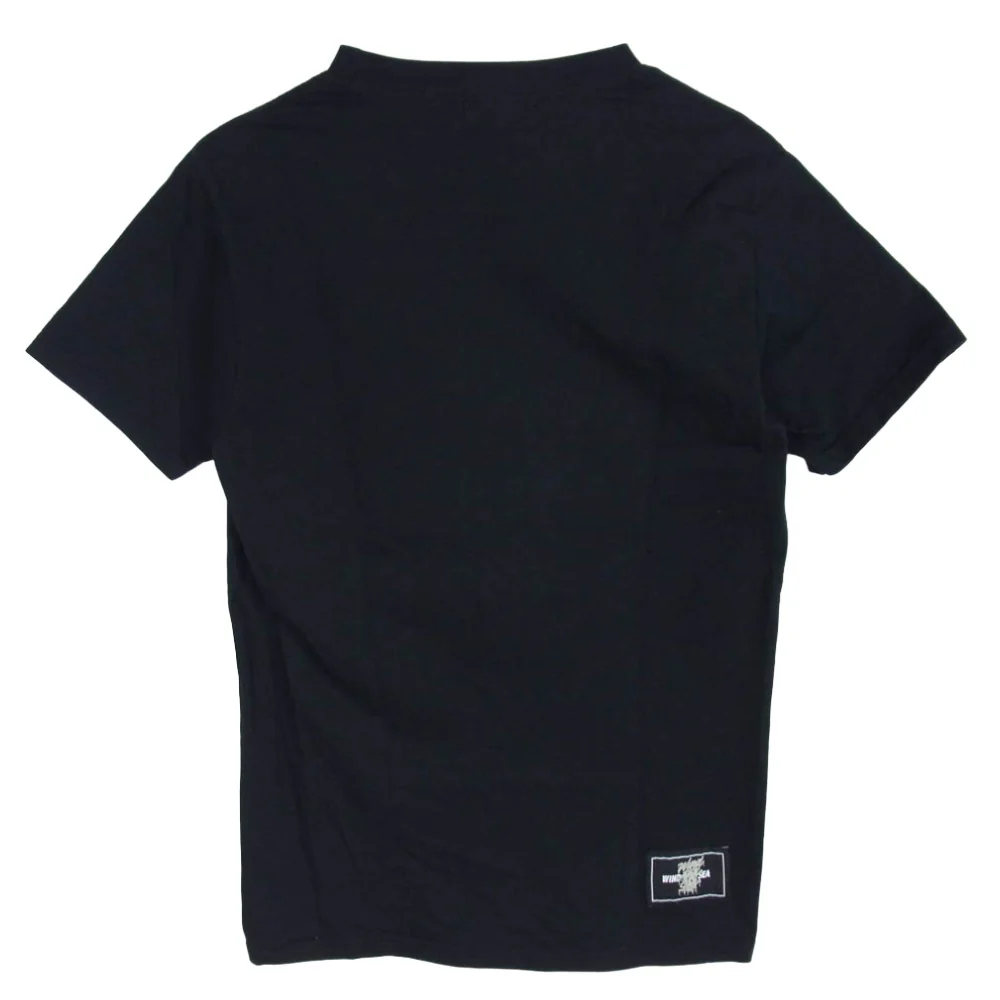 WIND AND SEA ウィンダンシー WDS-ITLIV-02 IT'S A LIVING WDS (SEA) TEE 半袖 Tシャツ ブラック系 S【美品】【中古】 - Image 2