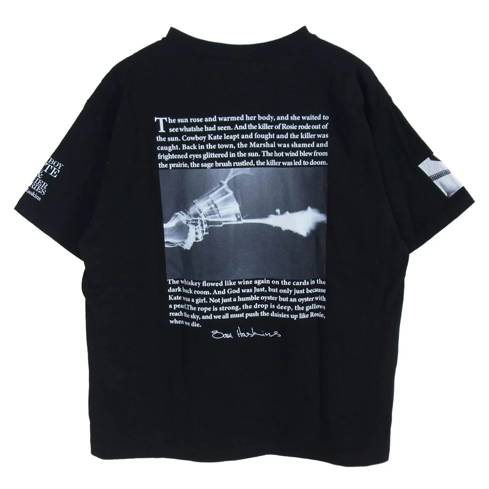 MINEDENIM マインデニム 25MND-STL005-99-M2 × Sam Haskins サムハスキンス Stie-lo スティーロ kate Tee 半袖 プリント Tシャツ ブラック系 M【美品】【中古】 - Image 2