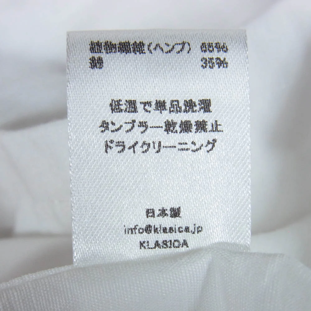 クラシカ アーチ別注 長袖 ヘンプ シャツ ホワイト系 3【中古】 - Image 6