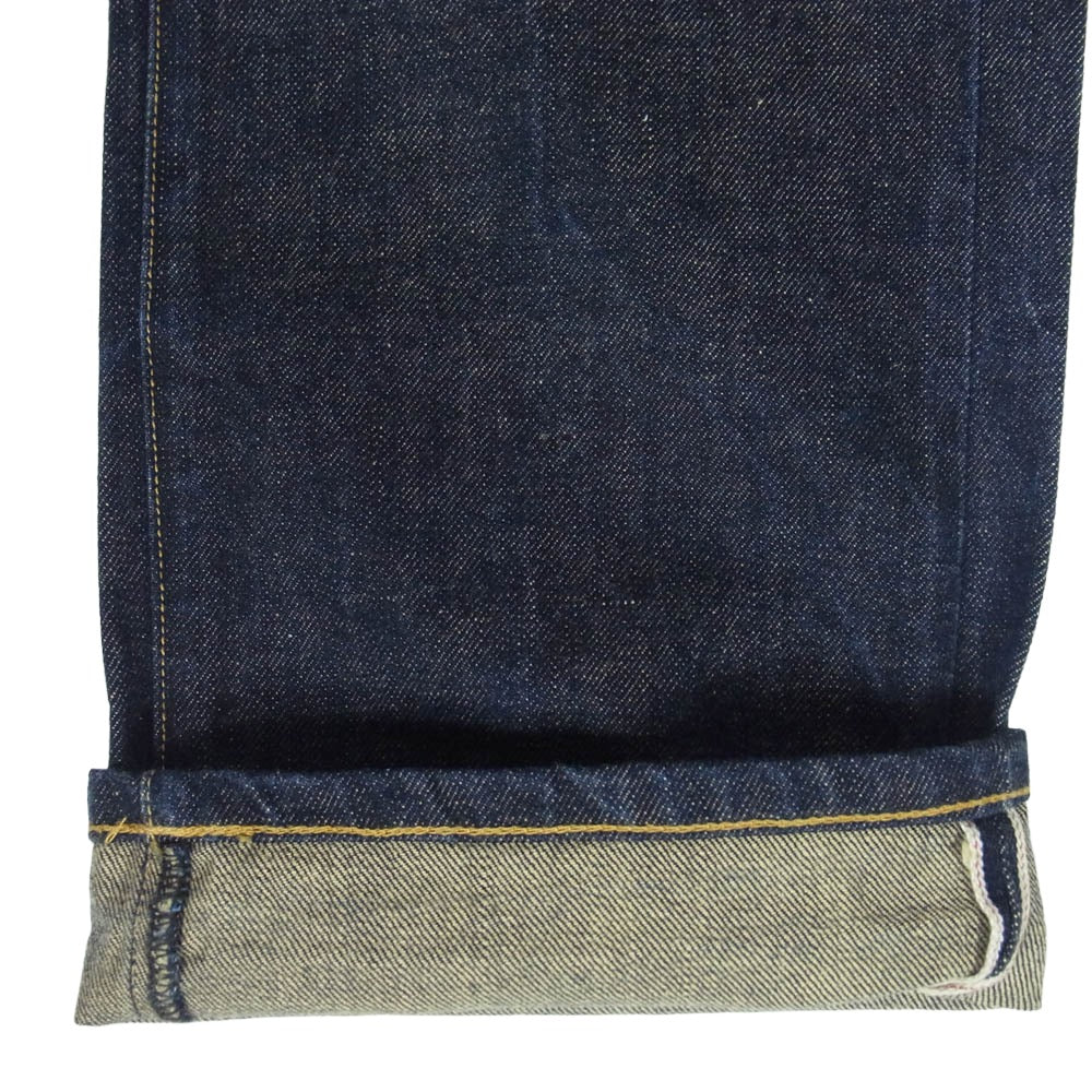 LOST CONTROL ロストコントロール DP-53 Tight Straight QP Denim Pant タイト ストレート デニム パンツ インディゴブルー系 表記無し【中古】 - Image 3