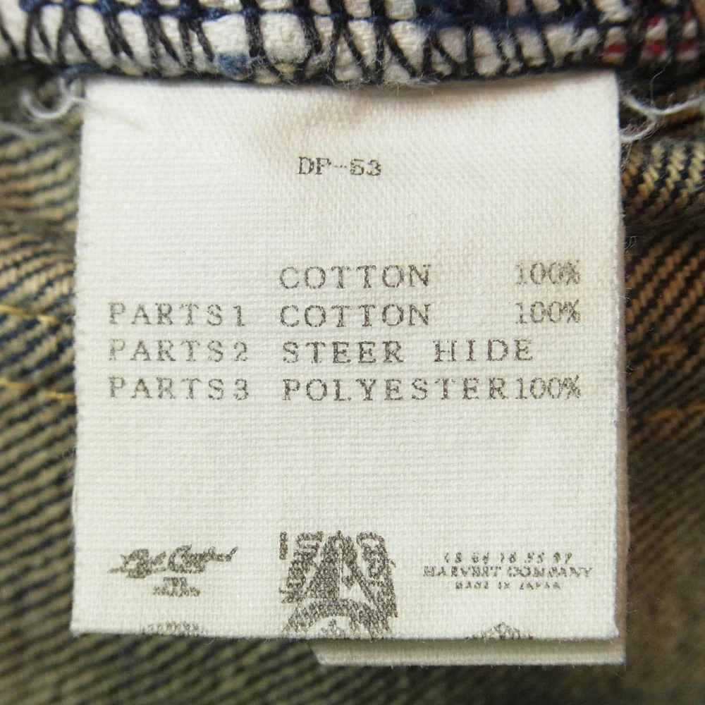 LOST CONTROL ロストコントロール DP-53 Tight Straight QP Denim Pant タイト ストレート デニム パンツ インディゴブルー系 表記無し【中古】 - Image 5