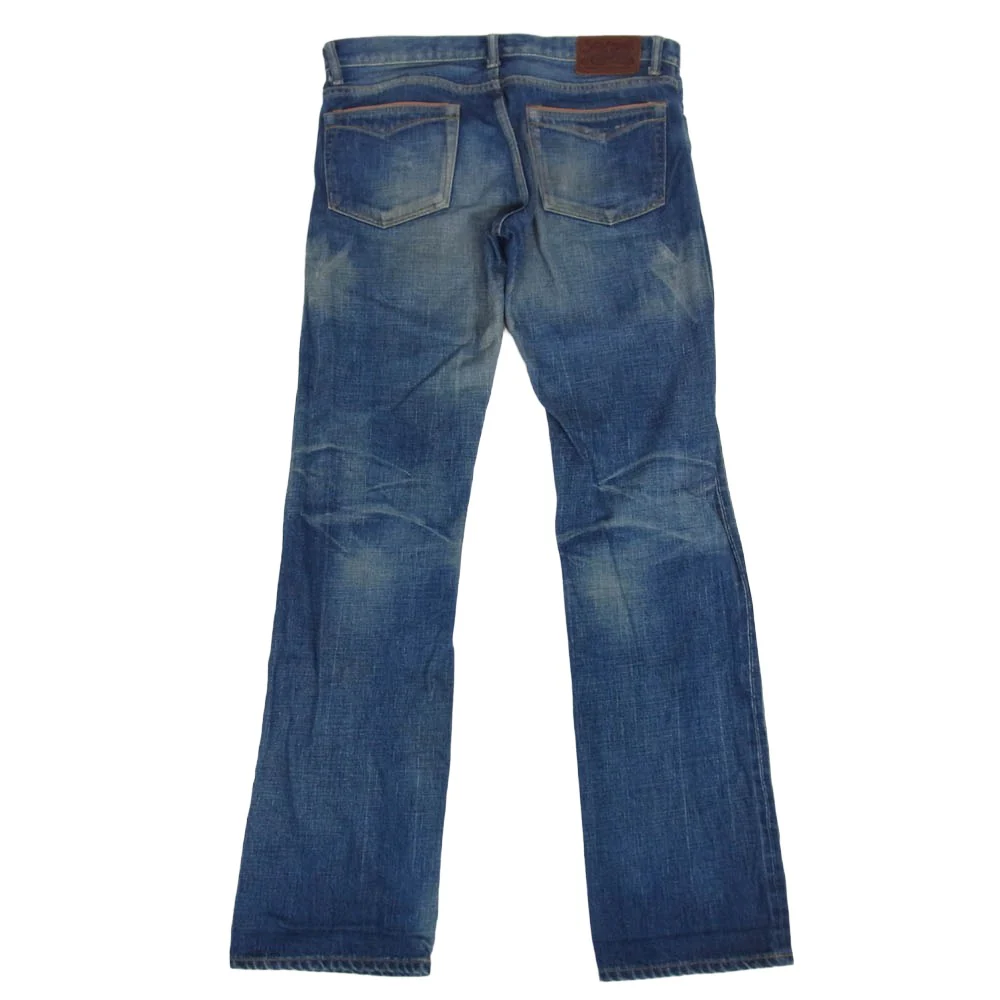 LOST CONTROL ロストコントロール DP-51 Tight Straight 5P Pants タイト ストレート デニム パンツ インディゴブルー系 30【中古】 - Image 2