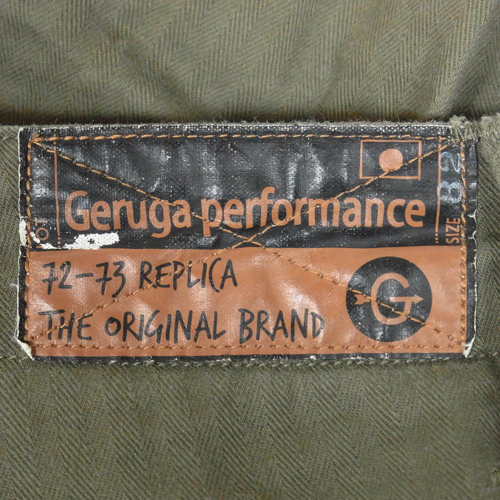 GERUGA ゲルガ GR-P-79 ボタンフライ ミリタリー カーゴ ハーフ パンツ カーキ系 32【中古】 - Image 4