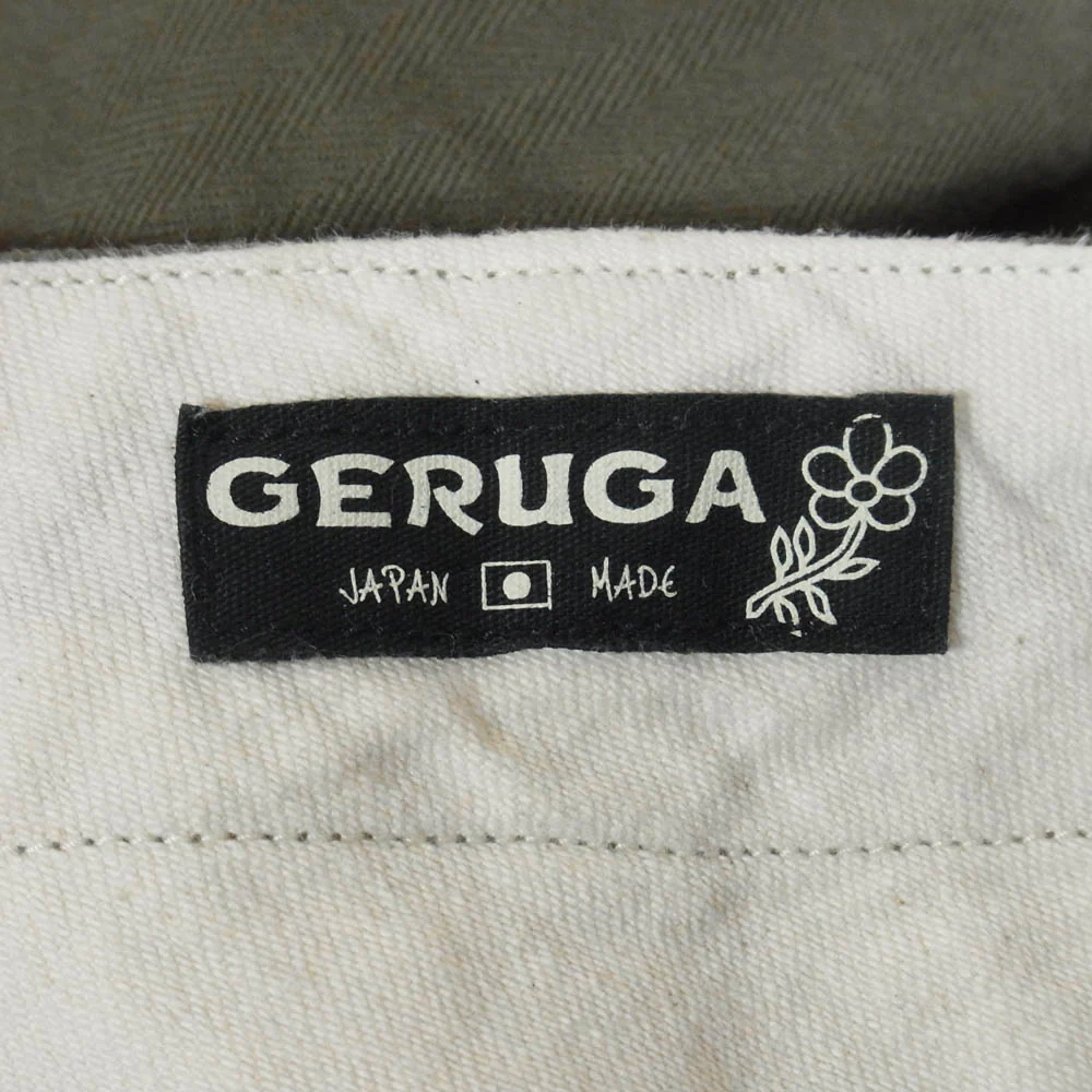 GERUGA ゲルガ GR-P-79 ボタンフライ ミリタリー カーゴ ハーフ パンツ カーキ系 32【中古】 - Image 5