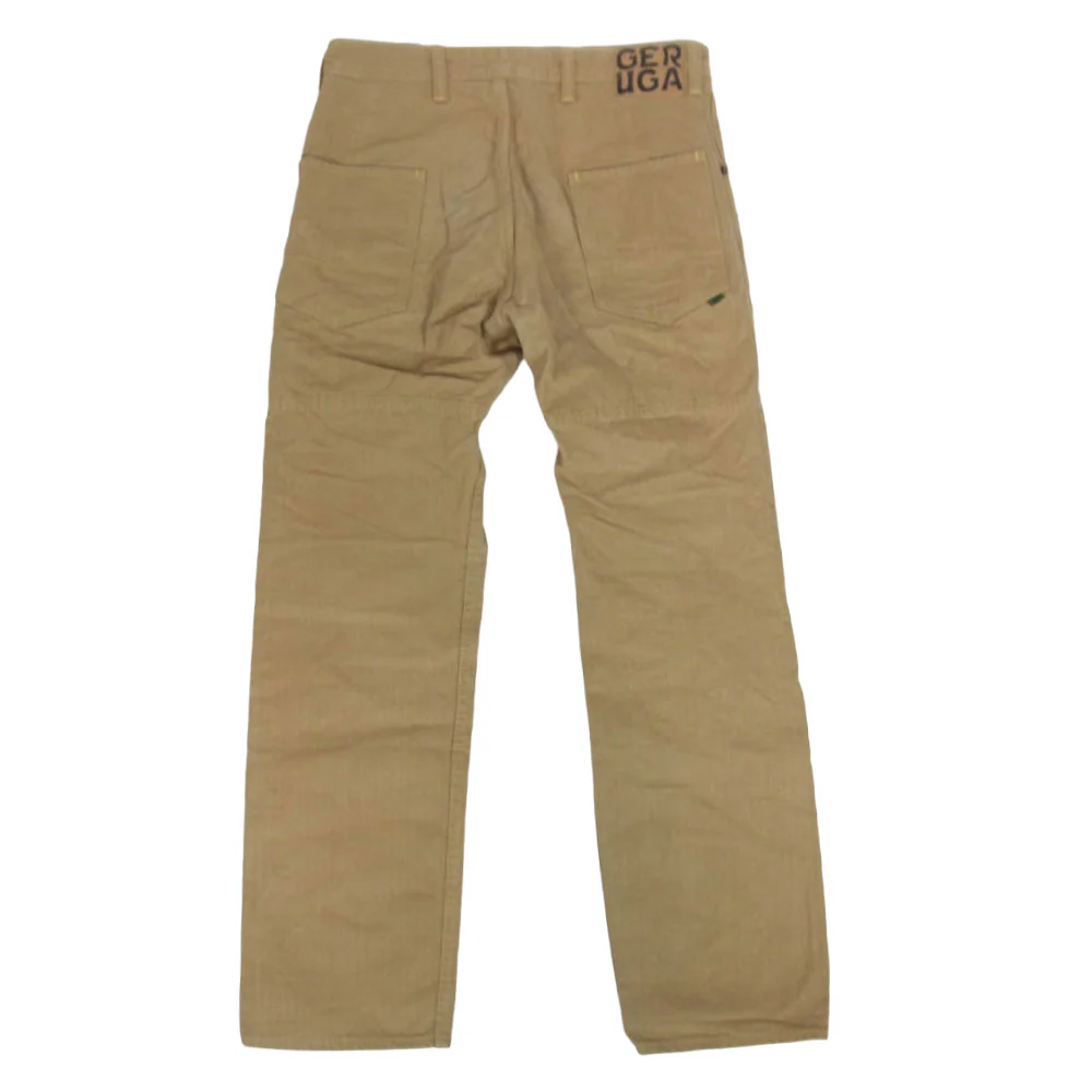 GERUGA ã²ã«ã¬ GR-P-82 VERTICAL PANTS HERINGBONE ãŽã¡ãŒãã£ã«ã« ããªã³ããŒã³ ãã³ã ããŒãžã¥ç³» 32ãäžå€ã - Image 2