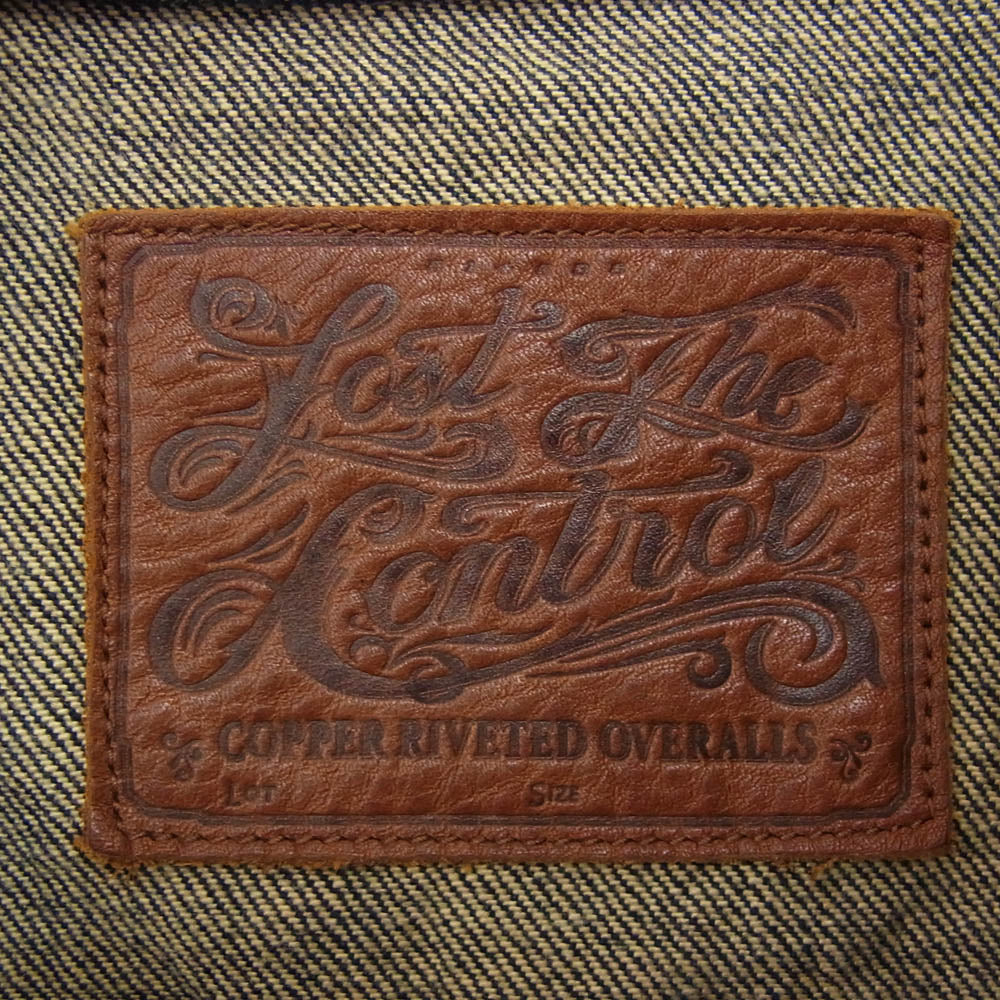 LOST CONTROL ロストコントロール L15A3-4018 3RD Denim JK サード デニム ジャケット インディゴブルー系 サイズ表記無【中古】 - Image 5