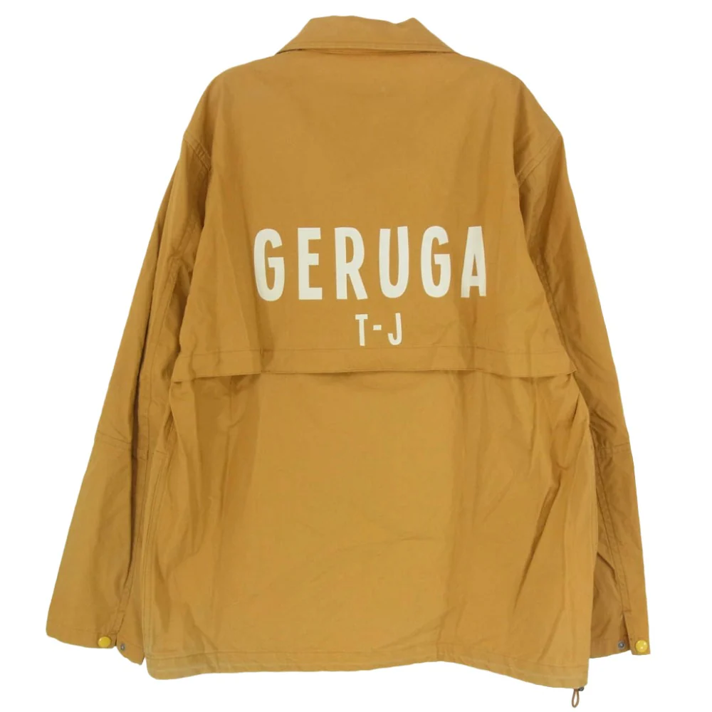 GERUGA ゲルガ GR-J-82 COACH JACKET ロゴ プリント コーチ ジャケット ブラウン系 4【中古】 - Image 2