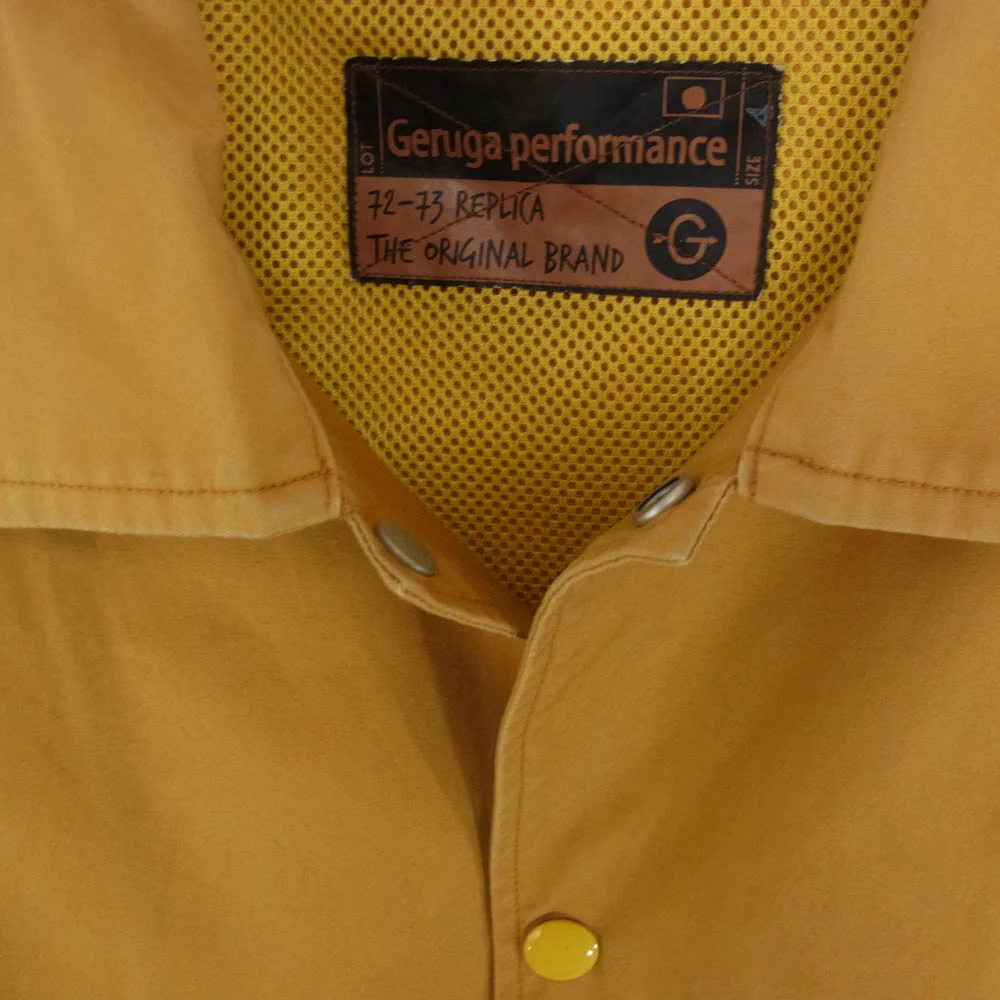 GERUGA ゲルガ GR-J-82 COACH JACKET ロゴ プリント コーチ ジャケット ブラウン系 4【中古】 - Image 3