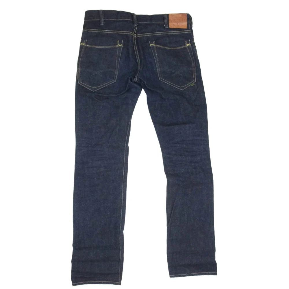 GERUGA ゲルガ GR-P-01D TIGHT STRAIGHT DENIM PANTS ボタンフライ タイト ストレート デニム パンツ インディゴブルー系 32【中古】 - Image 2