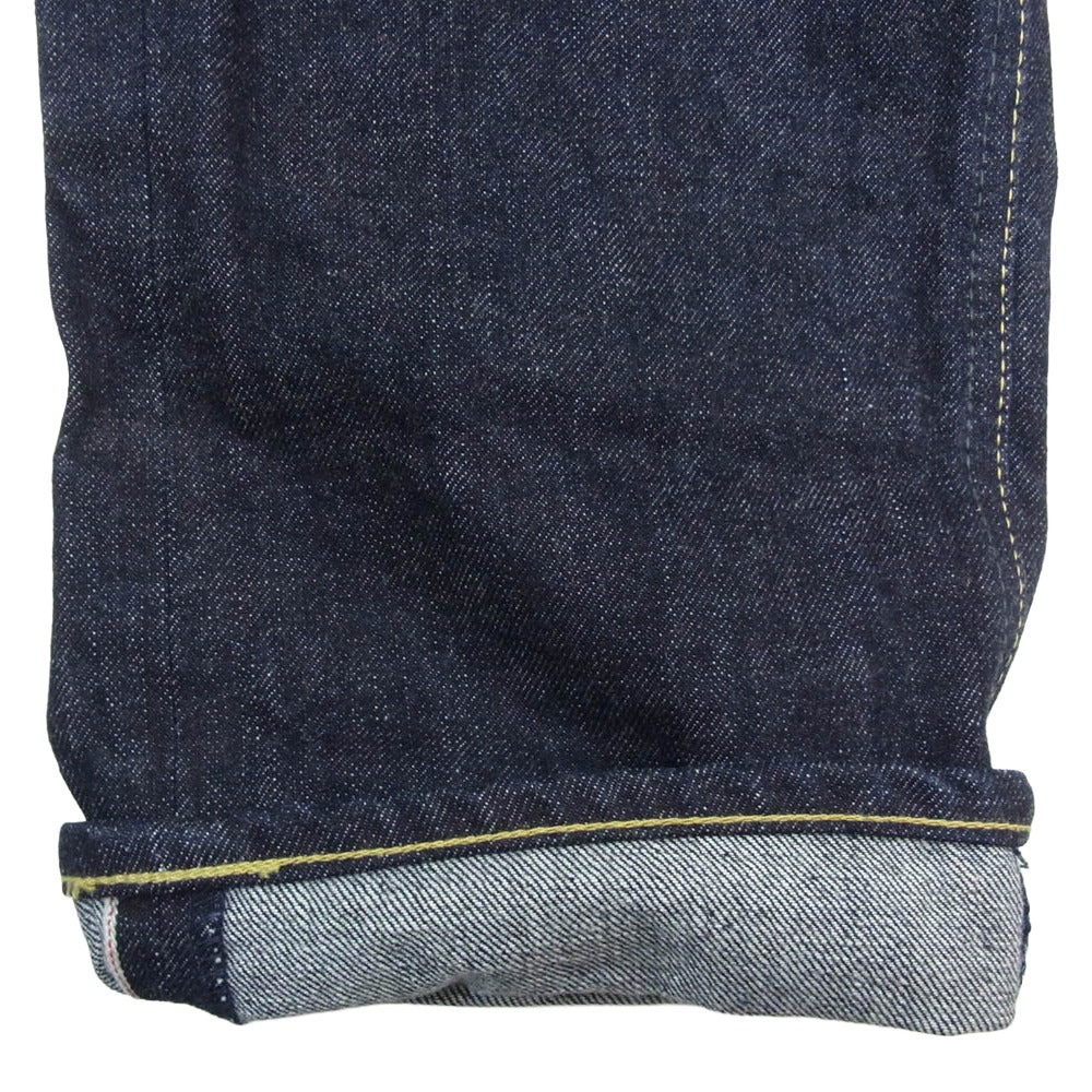 GERUGA ゲルガ GR-P-01D TIGHT STRAIGHT DENIM PANTS ボタンフライ タイト ストレート デニム パンツ インディゴブルー系 32【中古】 - Image 3