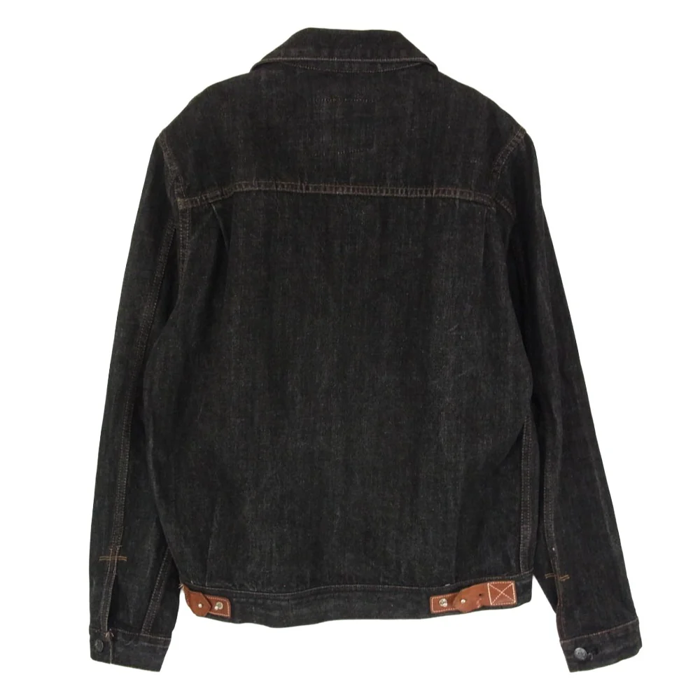 GERUGA ゲルガ GR-J-01B 1ST DENIM JACKET デニム ジャケット ブラック系 サイズ表記無【中古】 - Image 2