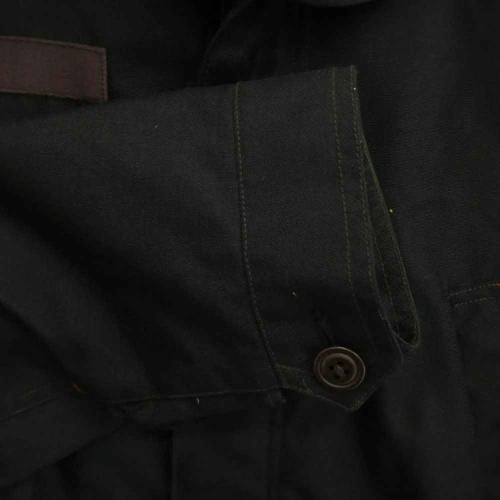 LOST CONTROL ロストコントロール L17A2-4013 Fishtail Parka フィッシュテール パーカ ジャケット モッズコート ブラック系 ブラウン系 38【中古】 - Image 4