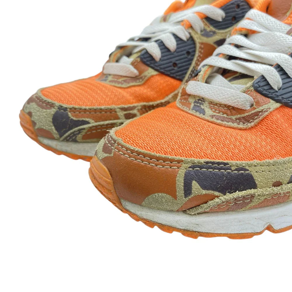 NIKE ナイキ CW4039-800 Air Max 90 Orange Camo エアマックス90 オレンジカモ ローカットスニーカー オレンジ系 25.5cm【中古】 - Image 4