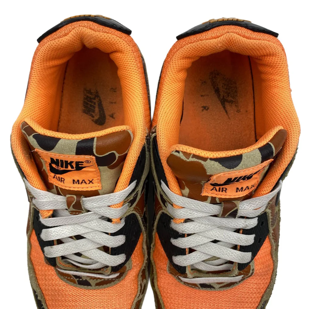 NIKE ナイキ CW4039-800 Air Max 90 Orange Camo エアマックス90 オレンジカモ ローカットスニーカー オレンジ系 25.5cm【中古】 - Image 5