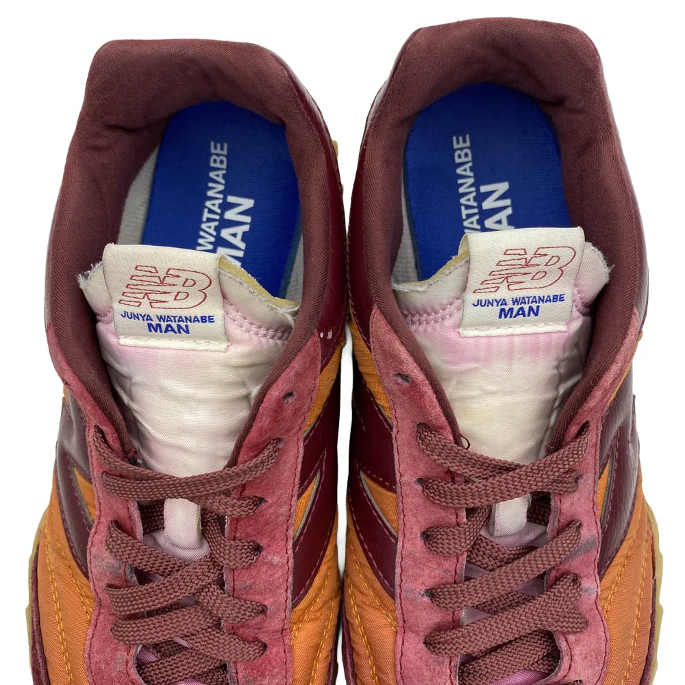 JUNYA WATANABE COMME des GARCONS ジュンヤワタナベコムデギャルソン 23SS NBJ-1133064 × NEW BALANCE RC30 オレンジ バーガンディ ローカット スニーカー オレンジ系 エンジ系 27cm【中古】 - Image 5