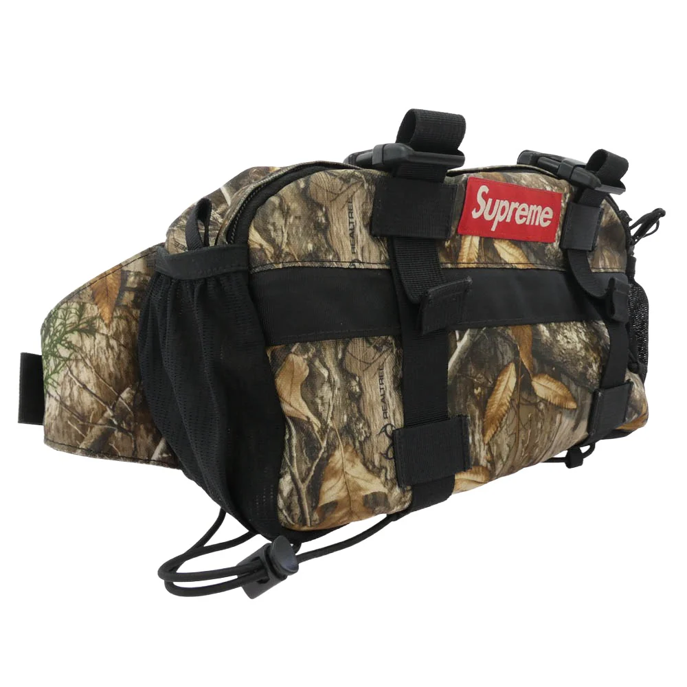 Supreme シュプリーム 19AW Waist Bag Real Tree Camo リアルツリーカモ ウエスト ショルダー ボディ バッグ カーキ系【中古】 - Image 3