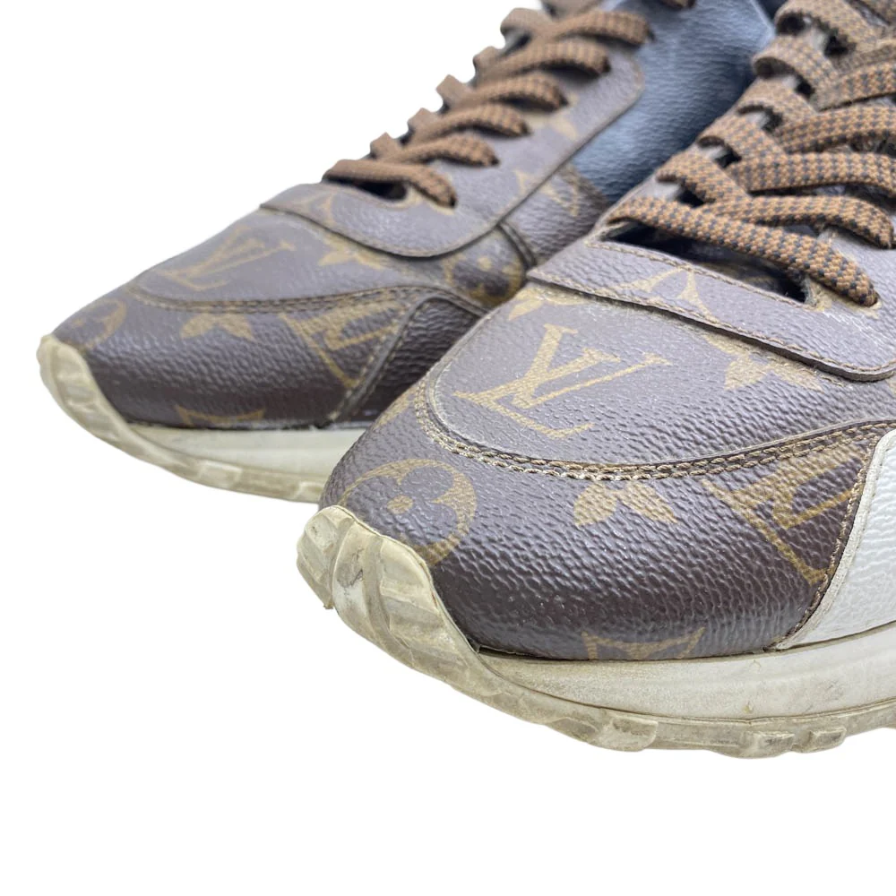 LOUIS VUITTON ルイ・ヴィトン 1A3N7R ランアウェイ モノグラム ローカット スニーカー ブラウン系 5.5【中古】 - Image 4