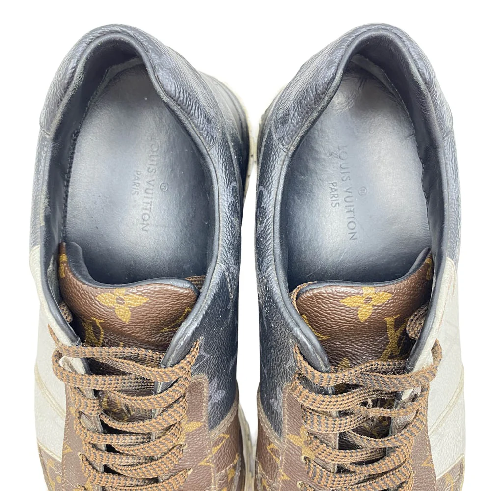 LOUIS VUITTON ルイ・ヴィトン 1A3N7R ランアウェイ モノグラム ローカット スニーカー ブラウン系 5.5【中古】 - Image 5