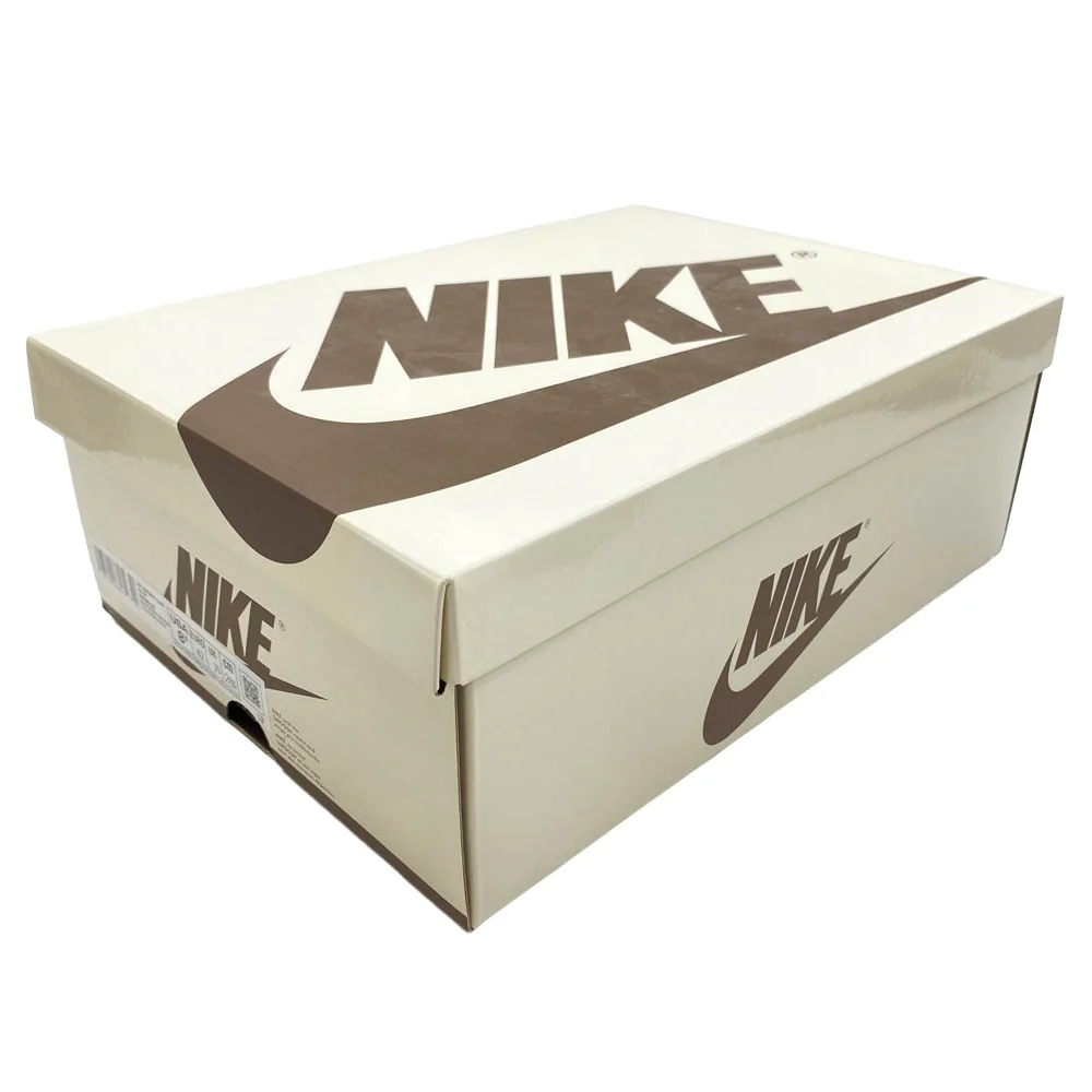 NIKE ナイキ DM7866-200 【フェイクバスターズ鑑定済】× Travis Scott Air Jordan 1 Low OG SP Reverse Olive エアジョーダン1 ロー OG SP リバースオリーブ ローカット スニーカー カーキ系 ホワイト系 26.5cm【中古】 - Image 9