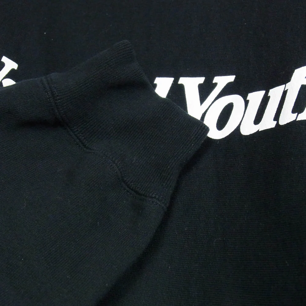 Wasted Youth ウェイステッドユース LOGO SWEAT ロゴ スウェット トレーナー ブラック系 XL【中古】 - Image 4