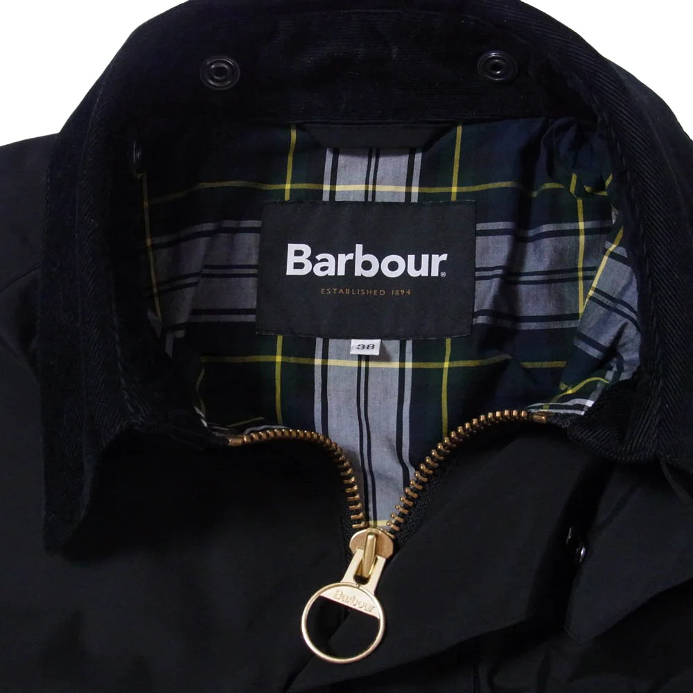 Barbour バブアー 23SS 231MCAS049 Bshop別注 BEAUFORT ビューフォート ノンオイルド ジャケット ブラック系 38【中古】 - Image 3