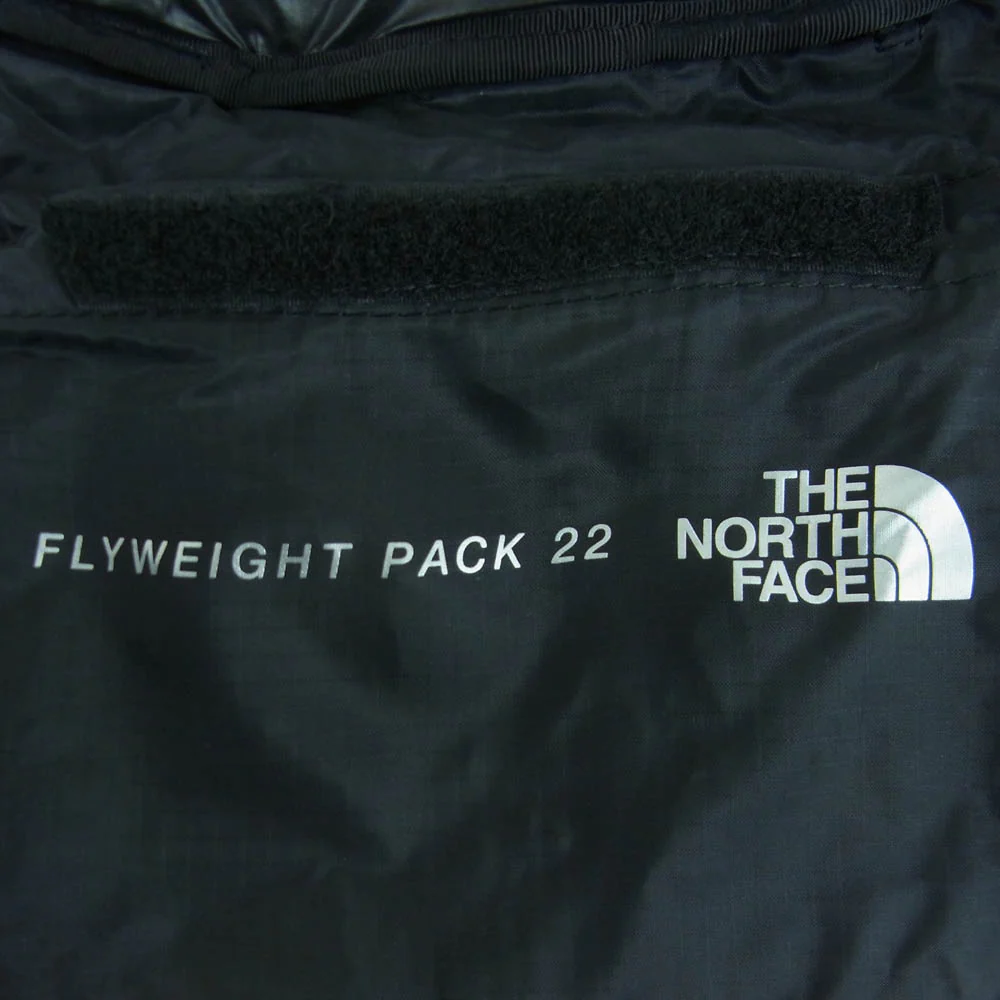 THE NORTH FACE ノースフェイス NM81950 FLYWEIGHT PACK22 フライウェイト パック デイパック バックパック 折り畳み リュック バッグ ブラック系【中古】 - Image 6