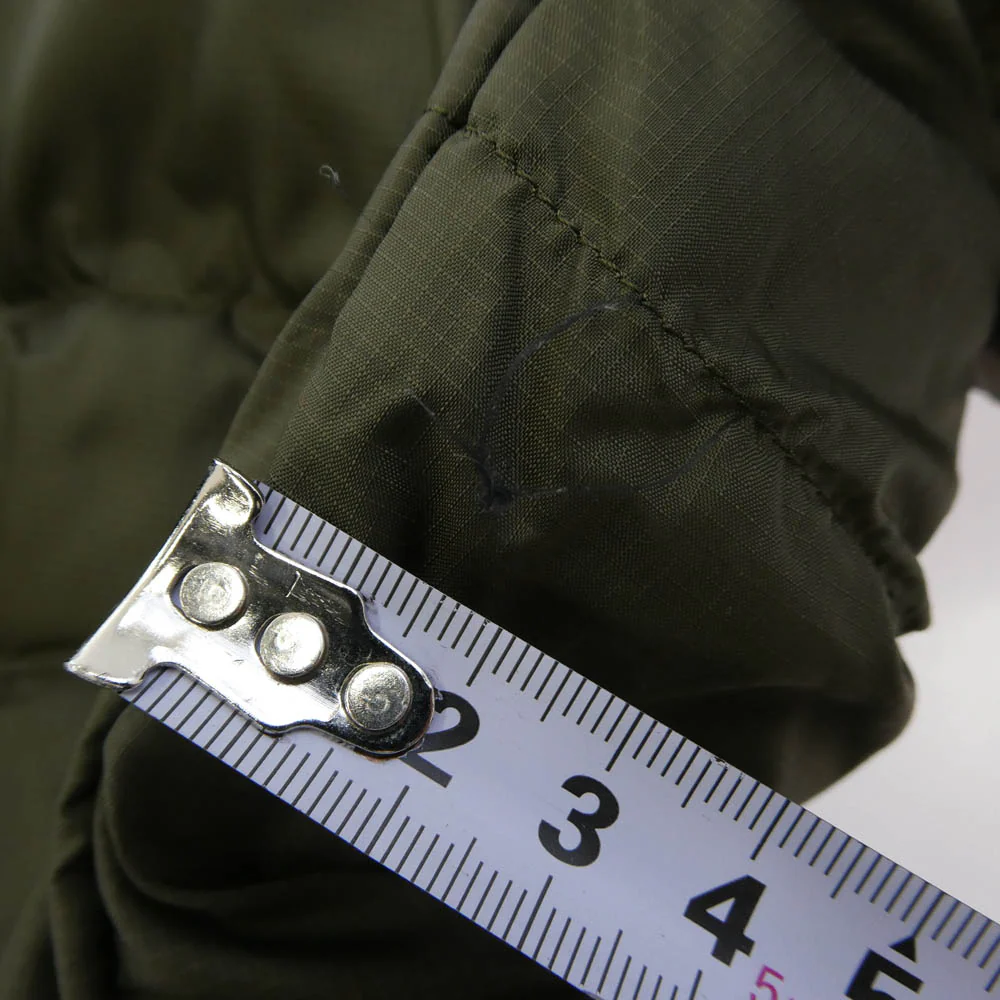 THE NORTH FACE ノースフェイス ND92335 Nuptse Jacket ヌプシ ダウン ジャケット カーキ系 ブラック系 S【中古】 - Image 8